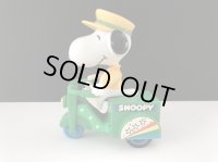1970's AVIVA ヴィンテージ スヌーピー バイク スクーター Wheelie Toy USA