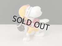 USA Determined社製 スヌーピー アメフト ビンテージ PVC フィギュア PEANUTS SNOOPY ヴィンテージ