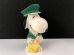 画像1: ヴィンテージ スヌーピー 郵便屋さん スクイーズトイ ドール フィギュア TOY SNOOPY PEANUTS USA (1)