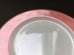 画像4: オールドパイレックス ピンクバンド フラミンゴピンク サラダプレート OLD PYREX USA ヴィンテージ