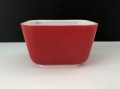 オールドパイレックス Sサイズ 赤 レッド リフリッジレーター レフリッジレーター OLD PYREX USA ヴィンテージ