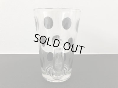 画像4: ファイヤーキング クリアパティオ 黒 ブラックドット マグカップ PATIO Fire-king