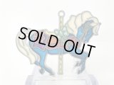 ステンドグラス風 ウォールデコ メリーゴーランド 馬 サンキャッチャー 壁掛け飾り USA オールド ヴィンテージ vintage