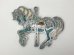 画像3: ステンドグラス風 ウォールデコ メリーゴーランド 馬 サンキャッチャー 壁掛け飾り USA オールド ヴィンテージ vintage (3)
