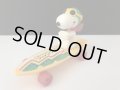 スヌーピー フライングエース AVIVA製 ビンテージ スケボーTOY SKATEBOARD vintage SNOOPY PEANUTS