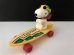 画像1: スヌーピー フライングエース AVIVA製 ビンテージ スケボーTOY SKATEBOARD vintage SNOOPY PEANUTS (1)