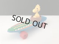 スヌーピー ウッドストック AVIVA製 ビンテージ スケボーTOY SKATEBOARD vintage SNOOPY PEANUTS