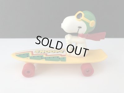 画像2: スヌーピー フライングエース AVIVA製 ビンテージ スケボーTOY SKATEBOARD vintage SNOOPY PEANUTS