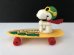 画像2: スヌーピー フライングエース AVIVA製 ビンテージ スケボーTOY SKATEBOARD vintage SNOOPY PEANUTS (2)