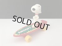 スヌーピー AVIVA製 ビンテージ スケボーTOY SKATEBOARD vintage SNOOPY PEANUTS