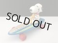 スヌーピー ウッドストック AVIVA製 ビンテージ スケボーTOY SKATEBOARD vintage SNOOPY PEANUTS