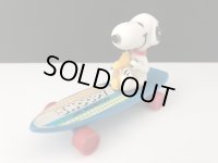 スヌーピー ウッドストック AVIVA製 ビンテージ スケボーTOY SKATEBOARD vintage SNOOPY PEANUTS