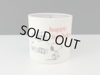 1980s HOLLAND スヌーピー ヴィンテージ キャンドルホルダー HAPPY BIRTHDAY PEANUTS 