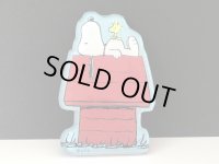 スヌーピー ウッドストック ドッグハウス マグネット MADE IN USA vintage SNOOPY