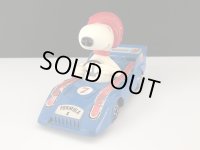 ヴィンテージ スヌーピー AVIVA 1980’s Diecast Metal Toy レーシングカー vintage USA SNOOPY