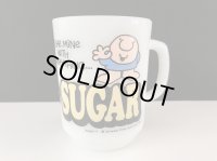 ファイヤーキング ZIGGY ジギー CREAM&SUGAR クリーム＆シュガー マグカップ Fire-king USA ヴィンテージ