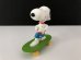 画像1: スヌーピー AVIVA社製 ヴィンテージ Mini Diecast TOY 1970's 1980's vintage SNOOPY PEANUTS (1)