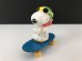 画像1: スヌーピー フライングエース AVIVA社製 ヴィンテージ Mini Diecast TOY 1970's 1980's vintage SNOOPY PEANUTS (1)