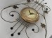画像10: ヴィンテージ 1950's 1960's UNITED社製 ハープモチーフ ウォールクロック ミッドセンチュリー 壁掛け時計 ビンテージ vintage