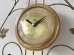 画像3: ヴィンテージ 1950's 1960's UNITED社製 ハープモチーフ ウォールクロック ミッドセンチュリー 壁掛け時計 ビンテージ vintage