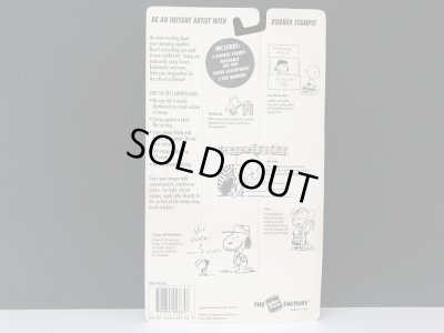 画像3: 1990's PEANUTS ラバースタンプ 未開封 未使用 MADE IN USA ハンコ スヌーピー USA オールド ヴィンテージ