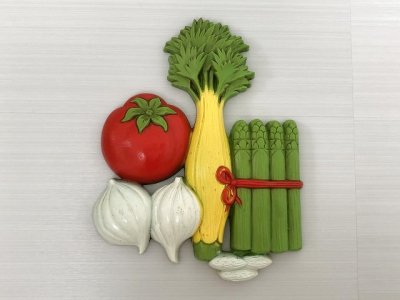 画像2: ヴィンテージ 壁掛け 飾り 野菜 ベジタブル ウォールデコ ディスプレイ HOMCO社 vintage USA