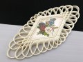 ヴィンテージ 壁掛け 飾り フラワー お花 ウォールデコ ディスプレイ BURWOOD社 vintage USA