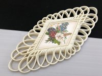 ヴィンテージ 壁掛け 飾り フラワー お花 ウォールデコ ディスプレイ BURWOOD社 vintage USA