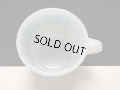 画像5: ファイヤーキング シャギーストライプ 水色 緑 マグ Fire-king USA ヴィンテージ