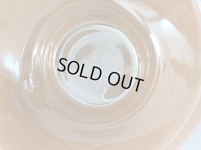 画像9: ファイヤーキング ピーチラスター スタッキング Fire-king USA ヴィンテージ