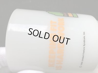 画像11: ファイヤーキング スヌーピー ジョギング マグカップ PEANUTS Fire-king SNOOPY