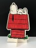 画像1: スヌーピー ドッグハウス Wood Doll オールド USA ヴィンテージ PEANUTS (1)