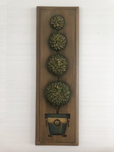 画像2: ツリー 木 デザイン 壁掛け 飾り ヴィンテージ ウォールデコ BURWOOD vintage USA