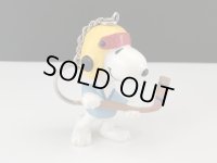 USA SNOOPY スヌーピー フィギュア ホッケー キーホルダー オールド ビンテージ PEANUTS