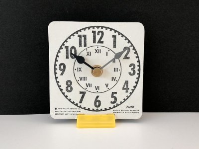 画像1: ヴィンテージ 時計 クロック MADE IN USA MILTON BRADLEY vintage