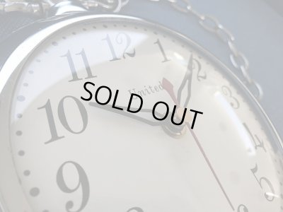 画像3: 1950's 1960's UNITED社製 ユナイテッド ポケットウォッチ型 懐中時計型 ヴィンテージ アンティーク ウォールクロック ミッドセンチュリー 壁掛け時計 vintage USA