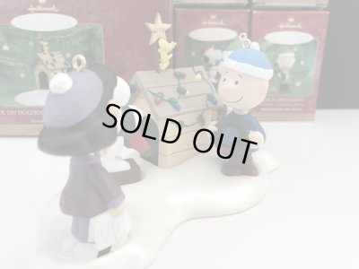 画像2: スヌーピー PEANUTS HALLMARK オーナメント セット チャーリーブラウン ライナス ルーシー ウッドストック 箱入り KEEPSAKE SNOOPY ヴィンテージ