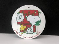 Determined ヴィンテージ スヌーピー ウッドストック 1970's クリスマス オーナメント SNOOPY PEANUTS USA
