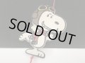 ヴィンテージ スヌーピー フライングエース WOOD 木製 TOY SNOOPY PEANUTS USA
