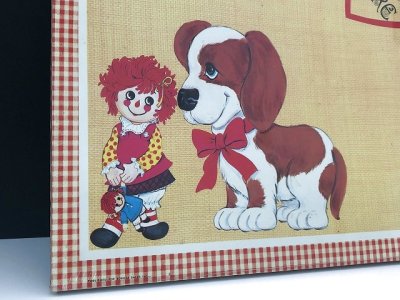 画像2: 未開封 ラガディ アン Raggedy ann 壁掛けボード 壁掛け飾り ヴィンテージ USA vintage ラガディアン＆アンディ