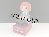 1970's ラガディ アン Raggedy ann STAPLE ホッチキス ヴィンテージ USA vintage ラガディアン＆アンディ