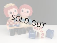 1970's ラガディアン&アンディ Raggedy ann andy カレンダー 万年カレンダー ヴィンテージ USA vintage
