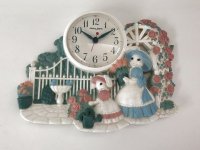 HOMCO製 ヴィンテージ ウォールクロック 壁掛け時計 アンティーク USA vintage