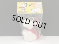 未開封 デッドストック ヴィンテージ スヌーピー フライングエース レッドバロン スクイーズ トイ SNOOPY PEANUTS USA