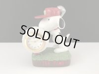 スヌーピー ゴルフ 置時計 SNOOPY PEANUTS USA オールド ヴィンテージ