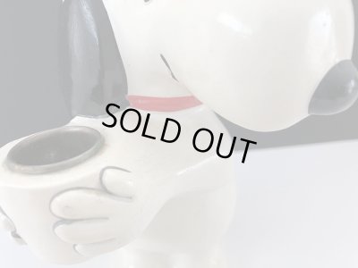 画像11: 1970's ビンテージ スヌーピー キャンドルホルダー HALLMARK SNOOPY スヌーピー