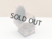 [新品雑貨] ペンシルシャープナー 蓄音機 アンティークシャープナー 鉛筆削り インテリア小物