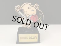 ヴィンテージ スヌーピー トロフィー BOOGIE DOWN! 1970s 1980's AVIVA vintage USA SNOOPY
