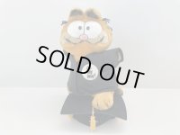 USA ヴィンテージ ガーフィールド 卒業 graduation タグ付き ぬいぐるみ Garfield 1980s