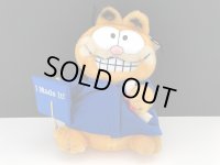 USA ヴィンテージ ガーフィールド 卒業 graduation タグ付き ぬいぐるみ Garfield 1980s